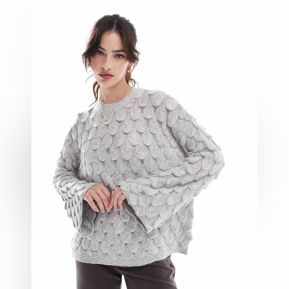 Scalpers Gray Women's Sweater